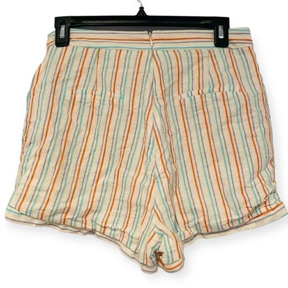 Line & Dot Nina Multicolored Striped Shorts Size Medium - Picture 3 of 6